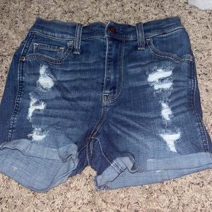 Hollister Jean shorts.